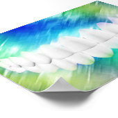 Perfect White Teeth Dentist Orthodontist Poster (Hoek)