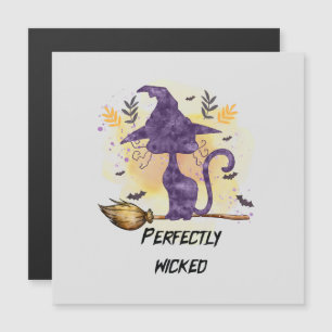 Perfect Wicked – Paarse heksenkattensilhouet