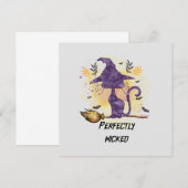 Perfect Wicked - Zwarte Heks Kat (Voorkant / Achterkant)