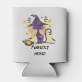 Perfect Wicked - Zwarte Heks Kat Blikjeskoeler (Achterkant)