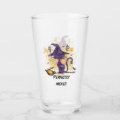 Perfect Wicked - Zwarte Heks Kat Glas (Voorkant)