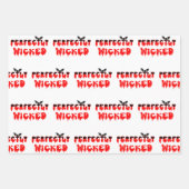 Perfect Wied Halloween Inpakpapier Vel (Voorkant 2)