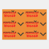 Perfect Wied Halloween Inpakpapier Vel (Voorkant)
