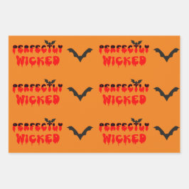 Perfect Wied Halloween Inpakpapier Vel