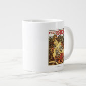 Perfecta Bicycles met damesreclame Poste Grote Koffiekop (Voorkant rechts)