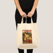 Perfecta Bicycles met damesreclame Poste Tote Bag (Voorkant (product))