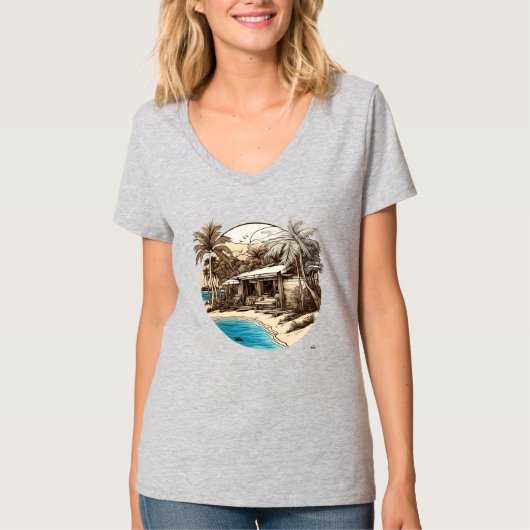 PerfectBeachEscape T-shirt (Voorkant)