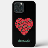 Perfecte aardbeienharttelefoontas Case-Mate iPhone case (Achterkant)