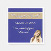 Perfecte Afstudeercongrats  Servet (Voorkant)