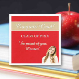 Perfecte Afstudeercongrats  Servet
