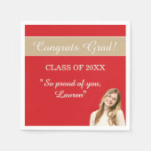 Perfecte Afstudeercongrats  Servet (Voorkant)