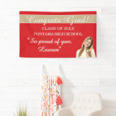 Perfecte afstudeercongratulatiebanner spandoek (Insitu)