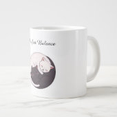 Perfecte Balans Yin Yang Katten Mopshond Mok (Voorkant rechts)