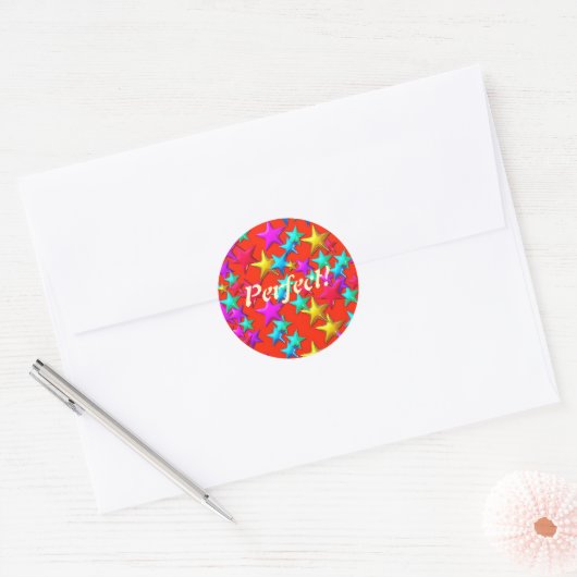 Perfecte beloning Sticker (Envelop)