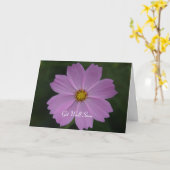 Perfecte bloem gedachten kaart (Gele Bloem)