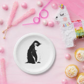 Perfecte Borden voor pinguïn papier Papieren Bordje (Feest)