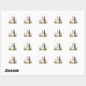 Perfecte bruiloft moment Sticker (Vel)