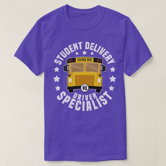 Perfecte bus driver Driving Design Quote Student D T-shirt (Design voorkant)