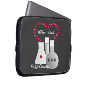 Perfecte chemie laptop sleeve (Voorkant Rechts)