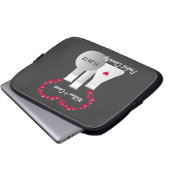 Perfecte chemie laptop sleeve (Voorkant onderkant)