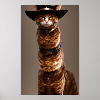 Perfecte Cowboy: Feline Frontier Adventure Poster