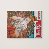 Perfecte cycli Alphonse Mucha Art Nouveau Legpuzzel (Horizontaal)