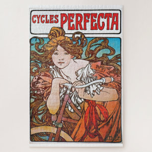 Perfecte cycli Alphonse Mucha Art Nouveau Legpuzzel