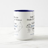 Perfecte DAD voor mij - Van jongen Mok (Midden)