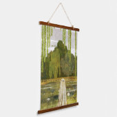 Perfecte dag hangend wandkleed (Gebogen)