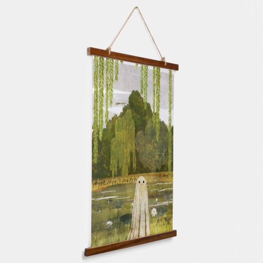 Perfecte dag hangend wandkleed (Gebogen)