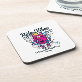 Perfecte dag om gelukkig te zijn | Grappig monster Bier Onderzetter