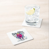 Perfecte dag om gelukkig te zijn | Grappig monster Kartonnen Onderzetters (Insitu)