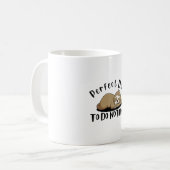 Perfecte dag om niets te doen koffiemok (Voorkant links)