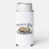 Perfecte dag om niets te doen seltzer blikjeskoeler (Seltzer Voorkant)