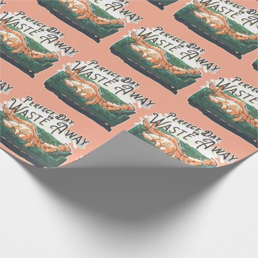 Perfecte dag om te verspillen cadeaupapier (Hoek)