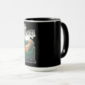 Perfecte dag om te verspillen mok (Voorkant rechts)