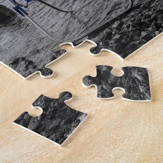 Perfecte dag op het Grayscale-meer Legpuzzel (Zijkant)