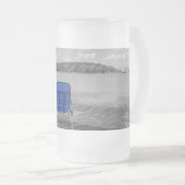 Perfecte dag op het Grayscale-meer Matglas Bierpul (Voorkant rechts)