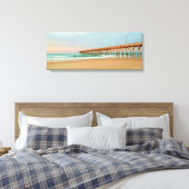 Perfecte dag op Topsail Island Canvas Afdruk (Insitu (Slaapkamer))