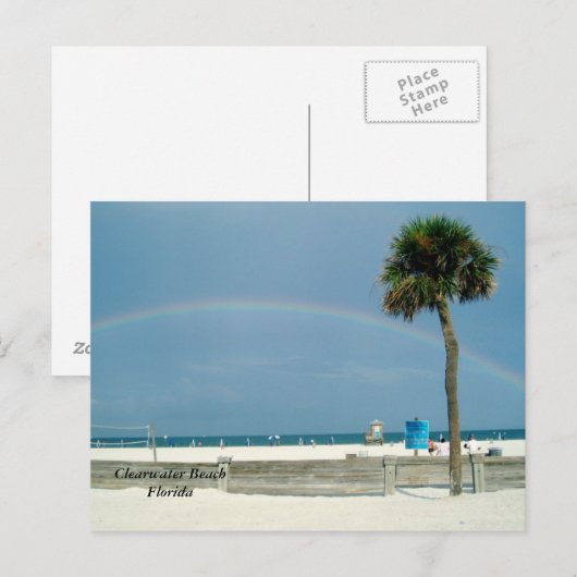 Perfecte dag, perfecte plaats briefkaart (Voorkant / Achterkant)