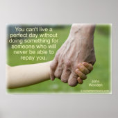 Perfecte dag poster (Voorkant)