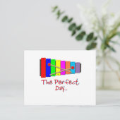 Perfecte Dag Xylofoon Briefkaart (Staand voorkant)