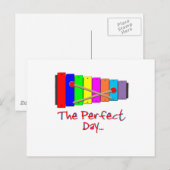 Perfecte Dag Xylofoon Briefkaart (Voorkant / Achterkant)