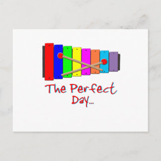 Perfecte Dag Xylofoon Briefkaart