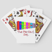 Perfecte dag Xylophone Speelkaarten (Achterkant)