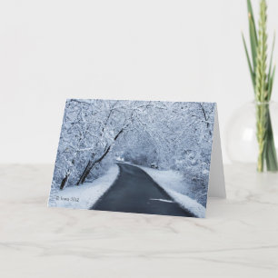 Perfecte de sneeuwdag van het afbeelding kaart