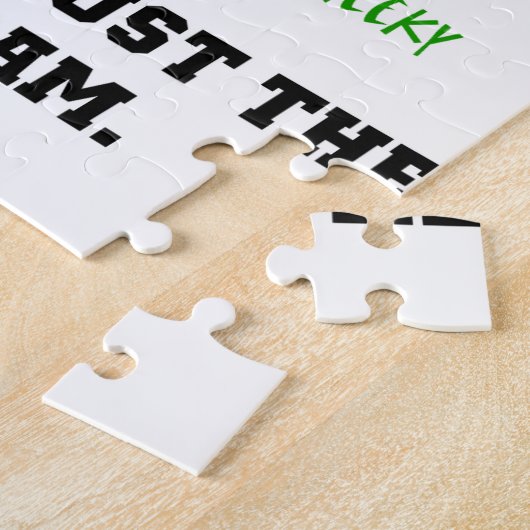 Perfecte diversiteit Gay Geek Pagan Word Art Legpuzzel (Zijkant)