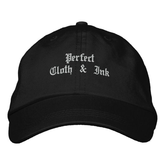 Perfecte doek & inkt pet (Voorkant)