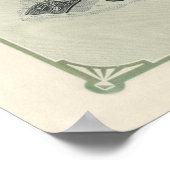 Perfecte druk voor letterdruk op papier, poster (Hoek)