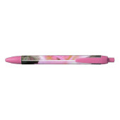 Perfecte Engelse roze Rose Zwarte Inkt Pen (Achterkant)